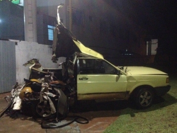 Motorista usa gs de cozinha e carro explode em posto de gas