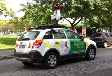 Google amplia Street View no Brasil