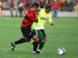 Reservas do Sport desbancam o Palmeiras na Ilha do Retiro