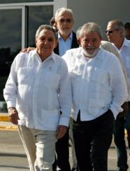 Lula encerra visita a Cuba aps reunies com Fidel e Ral C.