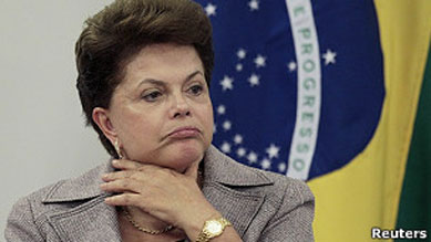 Dilma discutir crise da zona do euro com lderes da UE