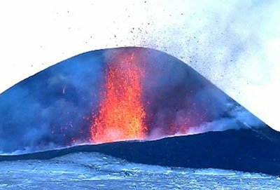 Vulco na Rssia tem maior erupo da histria e atrai turistas