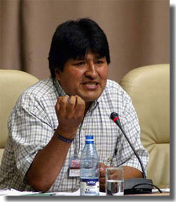 Cinco regies do prazo a Evo Morales para atender a Bolvia