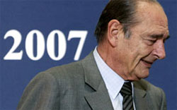 Chirac  acusado de desvio de fundos na Prefeitura de Paris