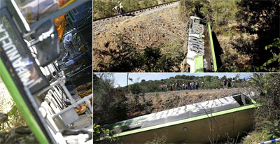 Acidente de trem em Portugal mata 1 e fere 43