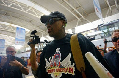 Rodman vai  Coreia do Norte, no busca libertar americano