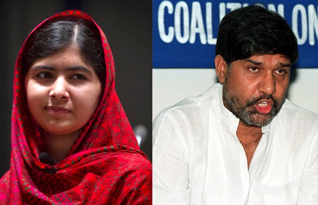 Indiano Kailash Satyarthi e Malala Yousafzay vencem Nobel