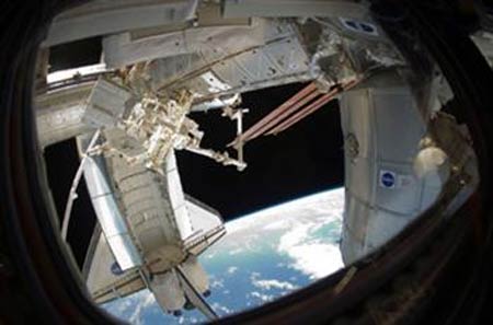 Astronautas terminaram no espao lista de tarefas para ajeitar ISS