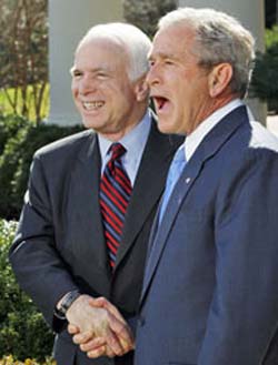 McCain e democratas j abrem concorrncia pela vice-presidn
