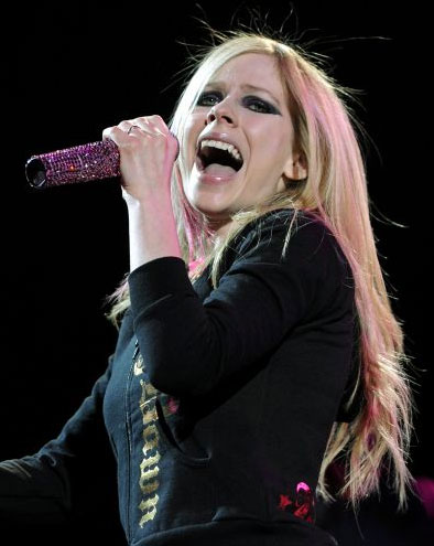 Malsia probe show de Avril Lavigne