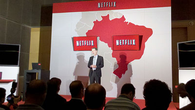 Americana Netflix comea a operar no Brasil