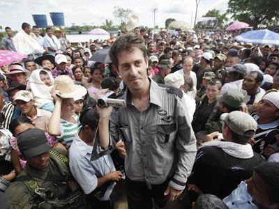 Jornalista francs viaja ao sul da Colmbia aps ser libertado