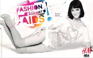 Katy Perry entra na luta contra a AIDS