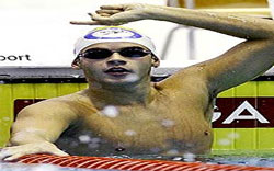 Thiago Pereira  ouro com recorde mundial