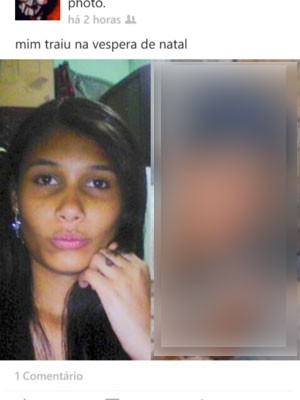 Homem postou foto da cabea da namorada decapitada no Facebo