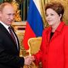 Dilma recebe Putin com honras de Estado antes da Cpula dos Brics