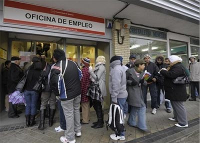 Zona euro tem maior taxa de desemprego em uma dcada 
