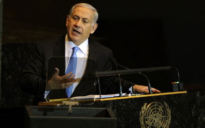 Discurso na ONU eleva popularidade de Netanyahu