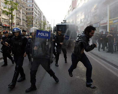 Istambul vive manh de distrbios durante 1 de maio