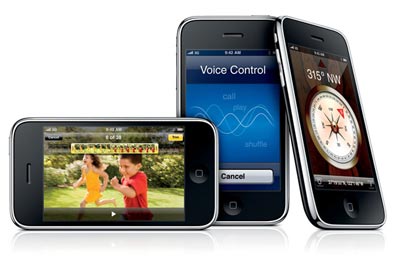 Novo iPhone chega s lojas A cmera do aparelho tem 3 megapixels e capacidade para gravar vdeos. 
