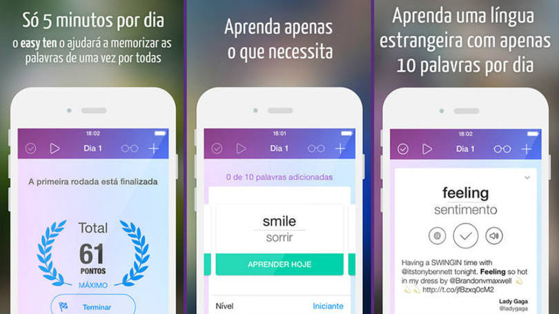 App ajuda a aprender idiomas com apenas dez palavras por dia