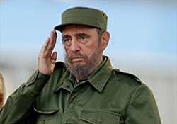 Lder cubano Fidel Castro deixa a presidncia do pas 