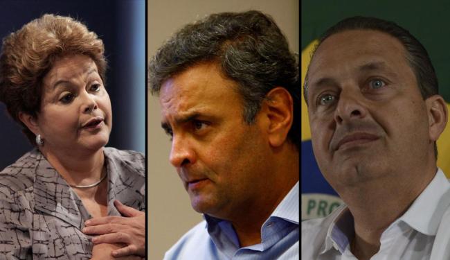 Datafolha: Dilma alcana 38%, Acio 20% e Campos 9%