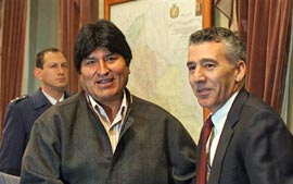 Em apoio  Bolvia, Chvez expulsa embaixador americano 