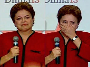 Dilma prega em reunio do PT 
