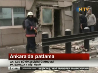Exploso deixa vrios feridos em frente  embaixada dos EUA em Ancara