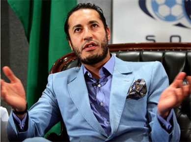 Interpol emite ordem de priso contra Saadi Kadafi