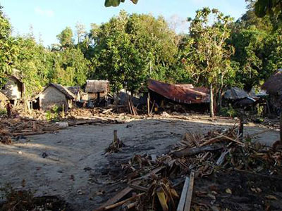 Novos tremores atingem Ilhas Salomo 1 dia aps tsunami  