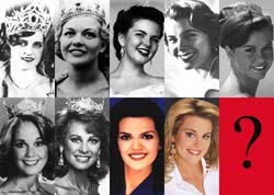 Veja a evoluo das vencedoras do Miss EUA