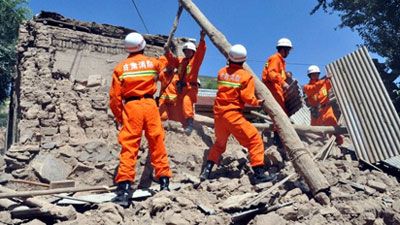Terremoto na China j matou 94 pessoas
