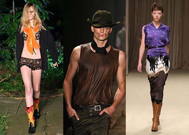 Mundo da moda abre as porteiras para o estilo country.