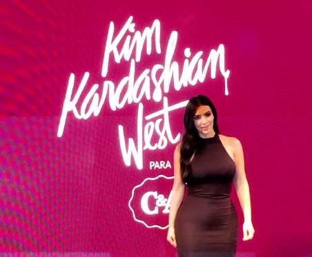 Kim Kardashian pra C&A, a coleo