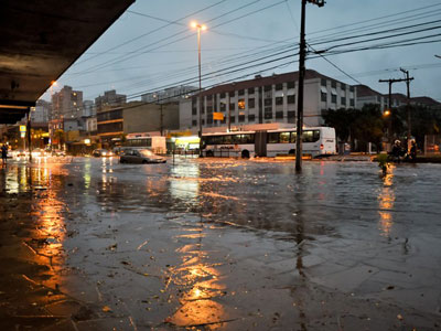 Chuva em Porto Alegre ultrapassa 50% da mdia do ms de janeiro