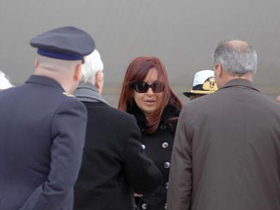 Cristina Kirchner  primeira chefe de Estado recebida pelo Papa  