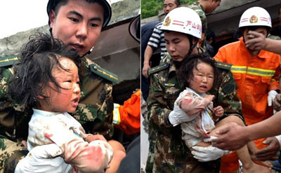 Chega a 102 o nmero de mortos aps terremoto em Sichuan, na China  