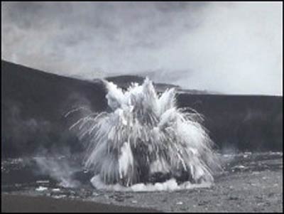 Imagens de dentro de vulco que expeliu cinzas na Islndia