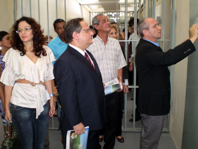 Paulo Harthung Inaugura Casa de Deteno Provisoria em Maratazes