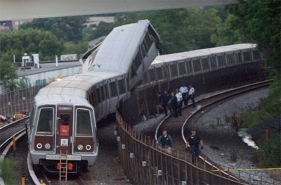 Tragdia do metr de Washington deixou nove mortos 