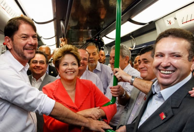 Dilma esquece nome de Roberto Cludio e  