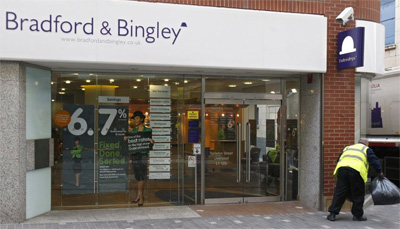 Reino Unido confirma nacionalizao do banco Bradford & Bingley