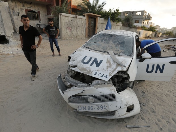 Nmero de palestinos mortos em Gaza nesta tera chega a 100 