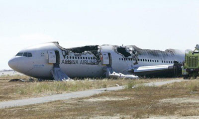 Piloto de Boeing 777 acidentado estava em treinamento