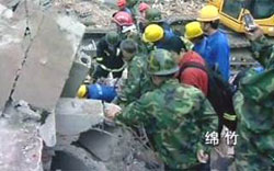 Ns de mortos por terremoto aumenta para 19,5 mil na China