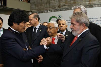 Morales defende indicao de Lula a secretrio-geral da ONU 