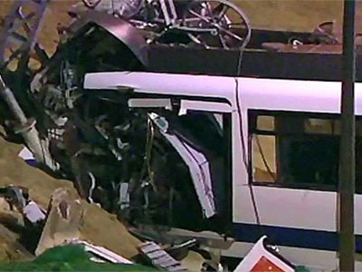Espanha investiga erro humano em acidente de metr com 2 mortos