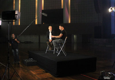 Xuxa e Hebe entrevistam Ricky Martin
